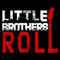 Rock And Roll Little Brothers Stripe Pom Pom Beanie thumb 2