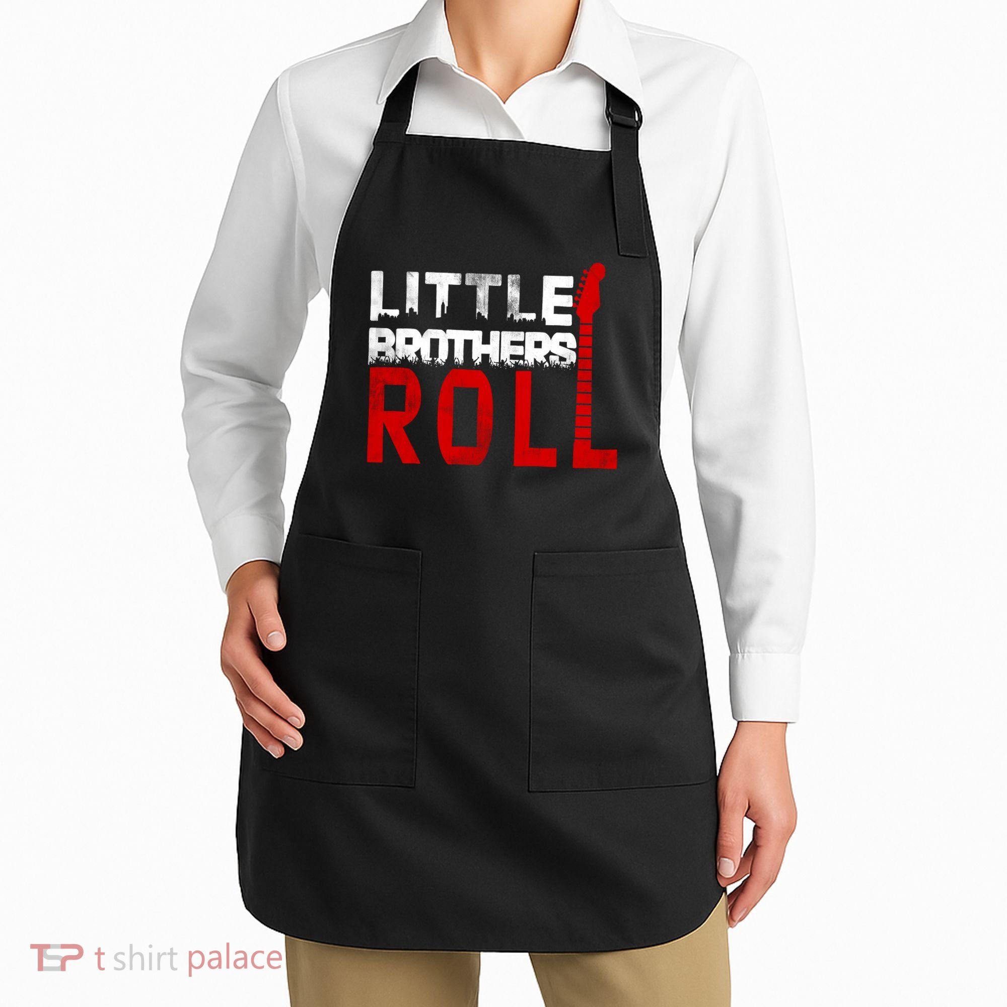 Rock And Roll Little Brothers Apron
