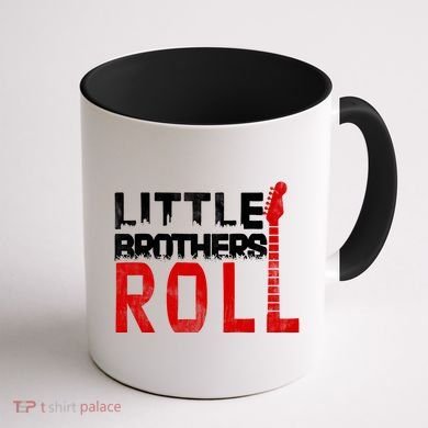 Rock And Roll Little Brothers Coffee Mug back