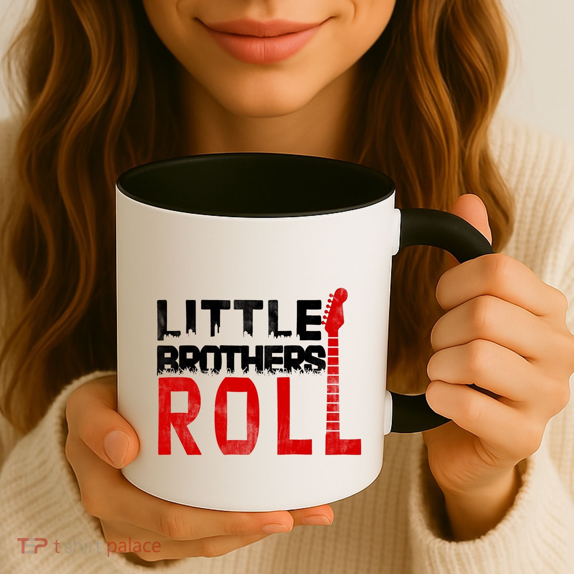 Rock And Roll Little Brothers Coffee Mug