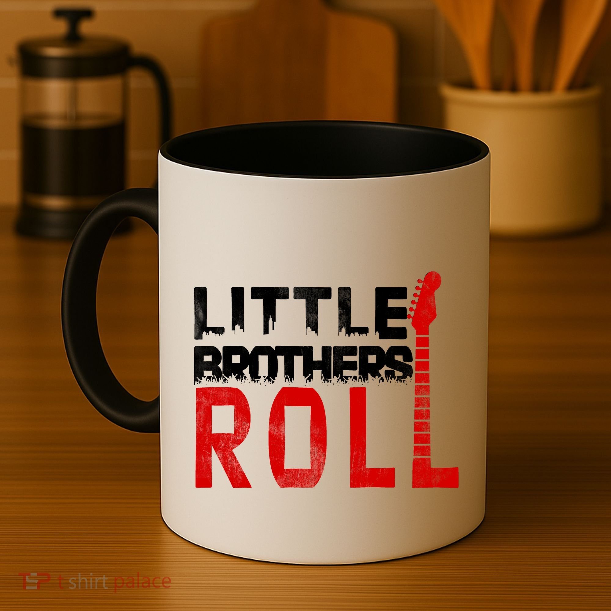 Rock And Roll Little Brothers Coffee Mug