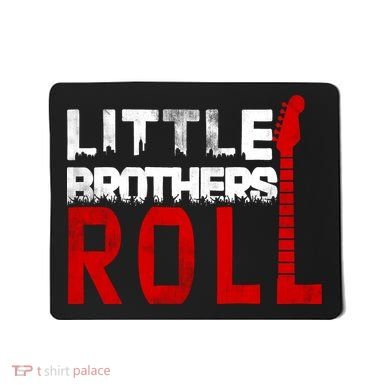 Rock And Roll Little Brothers Mousepad
