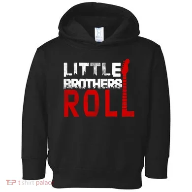 Rock And Roll Little Brothers Toddler Hoodie