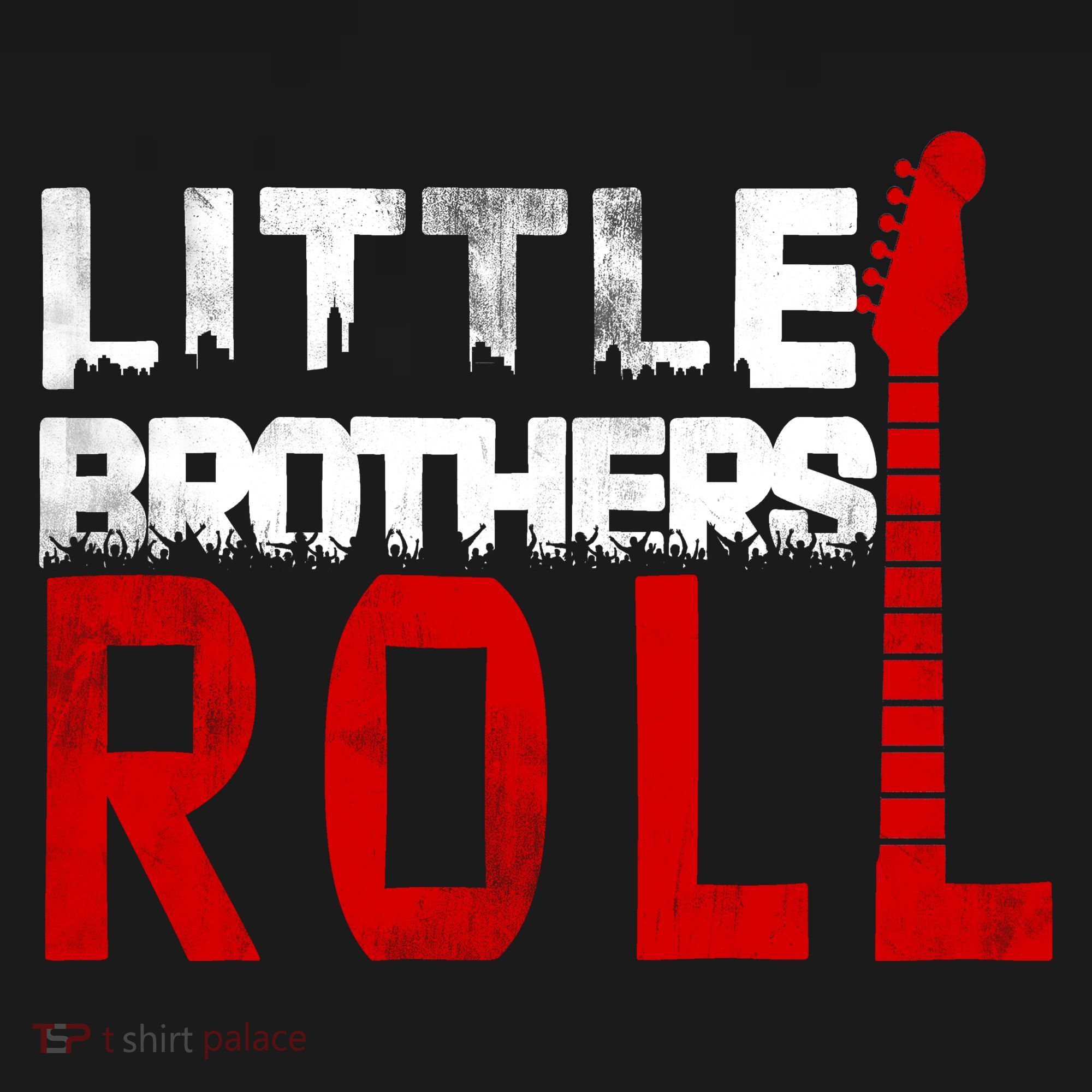 Rock And Roll Little Brothers Toddler Hoodie