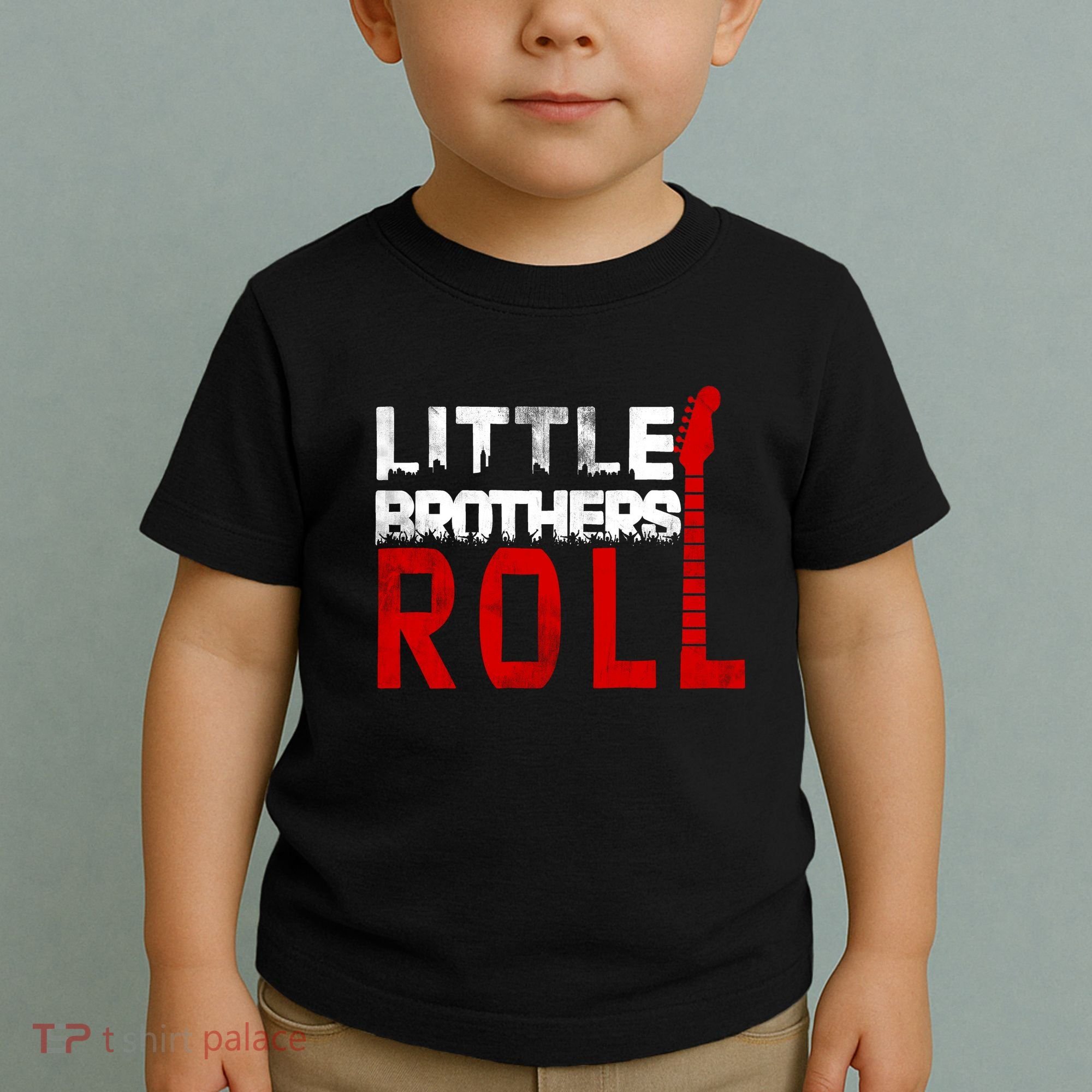 Rock And Roll Little Brothers Toddler T-Shirt