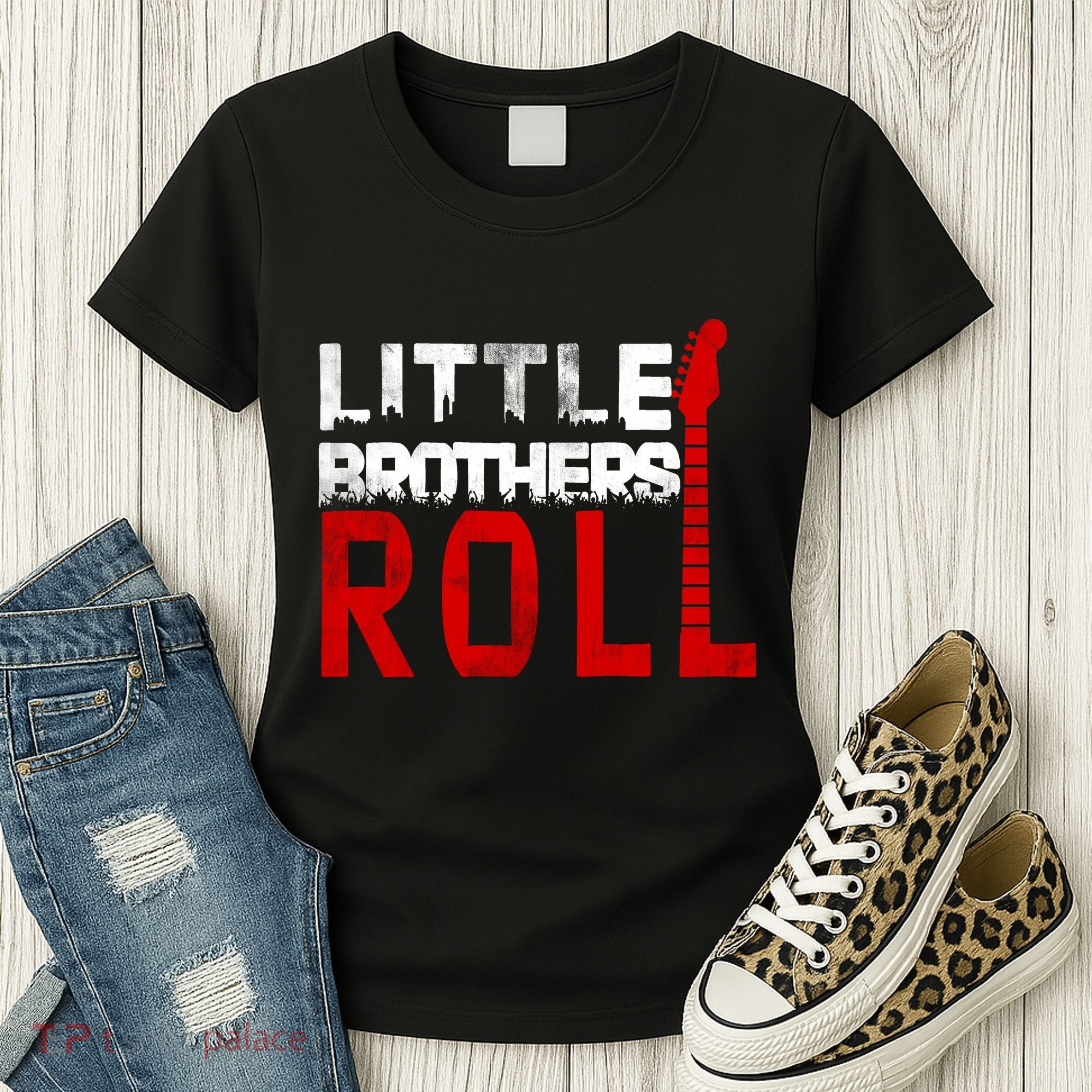 Rock And Roll Little Brothers Women's T-Shirt