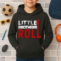 Rock And Roll Little Brothers Kids Hoodie thumb 2