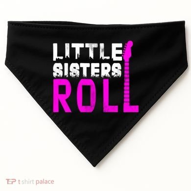 Rock And Roll Little Sisters USA-Made Doggie Bandana