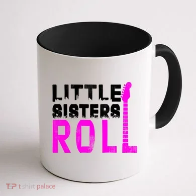 Rock And Roll Little Sisters Coffee Mug back