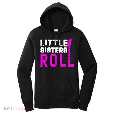 Rock And Roll Little Sisters Women's Hoodie