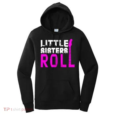 Rock And Roll Little Sisters Women's Hoodie