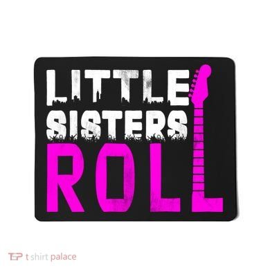 Rock And Roll Little Sisters Mousepad