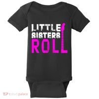 Rock And Roll Little Sisters Baby Bodysuit thumb 0