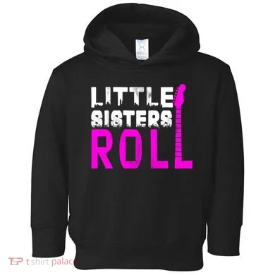 Rock And Roll Little Sisters Toddler Hoodie