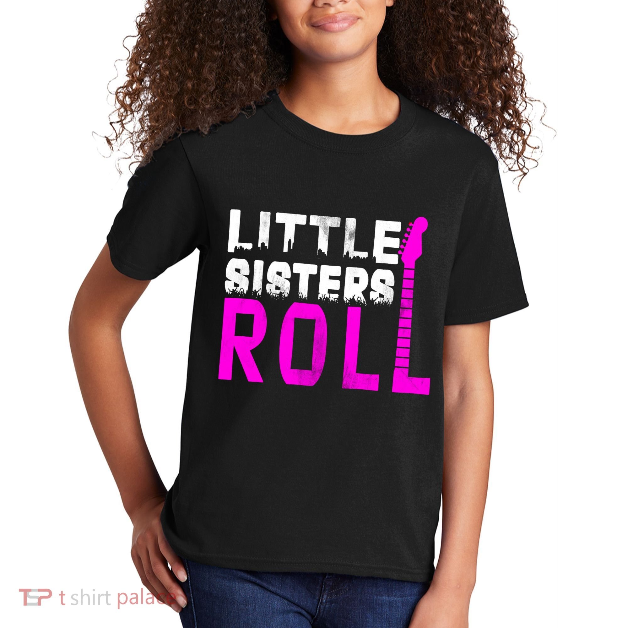 Rock And Roll Little Sisters Kids T-Shirt