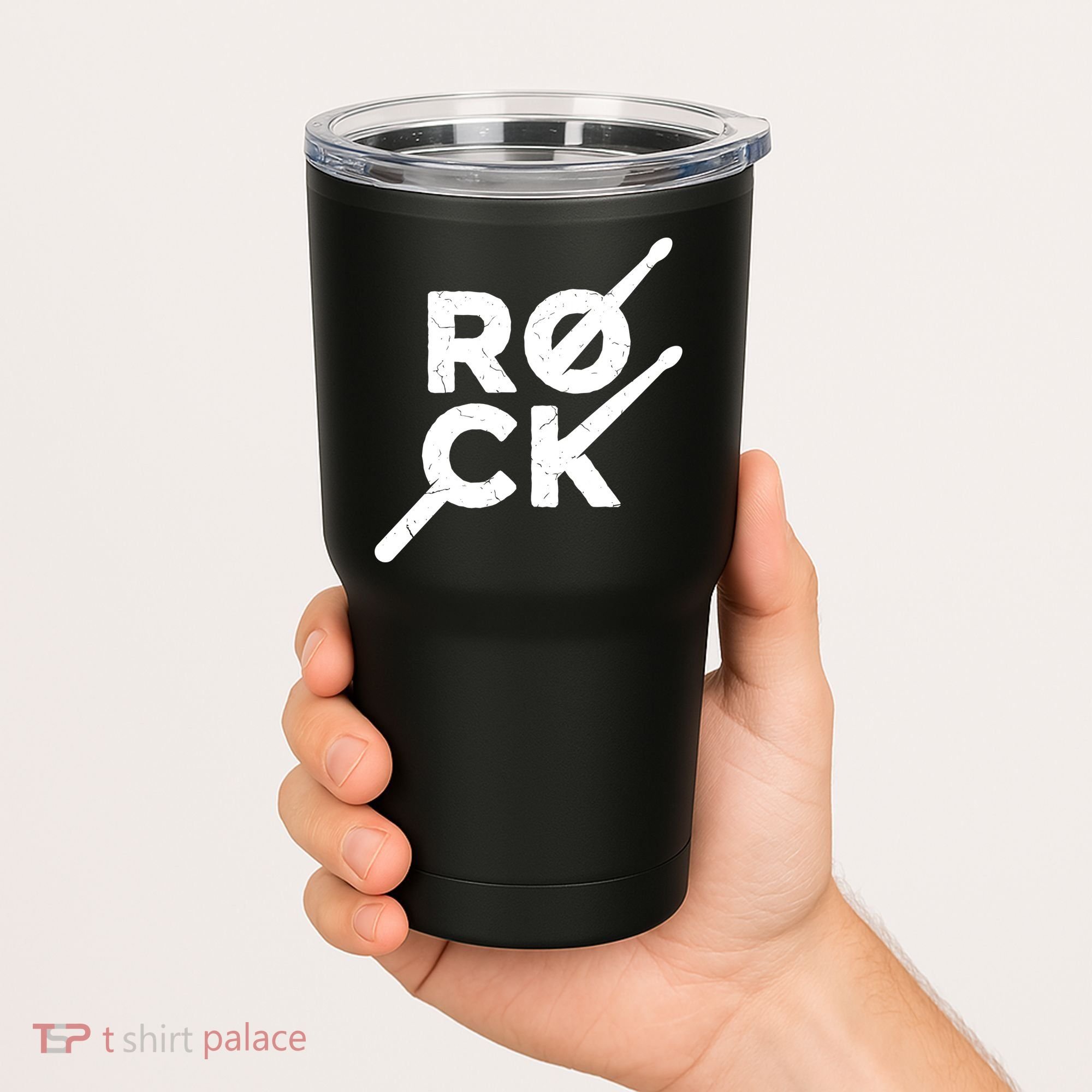 Rock Music Drum Tumbler