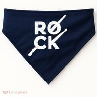Rock Music Drum USA-Made Doggie Bandana thumb 0