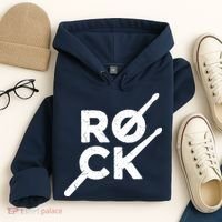 Rock Music Drum Hoodie thumb 4