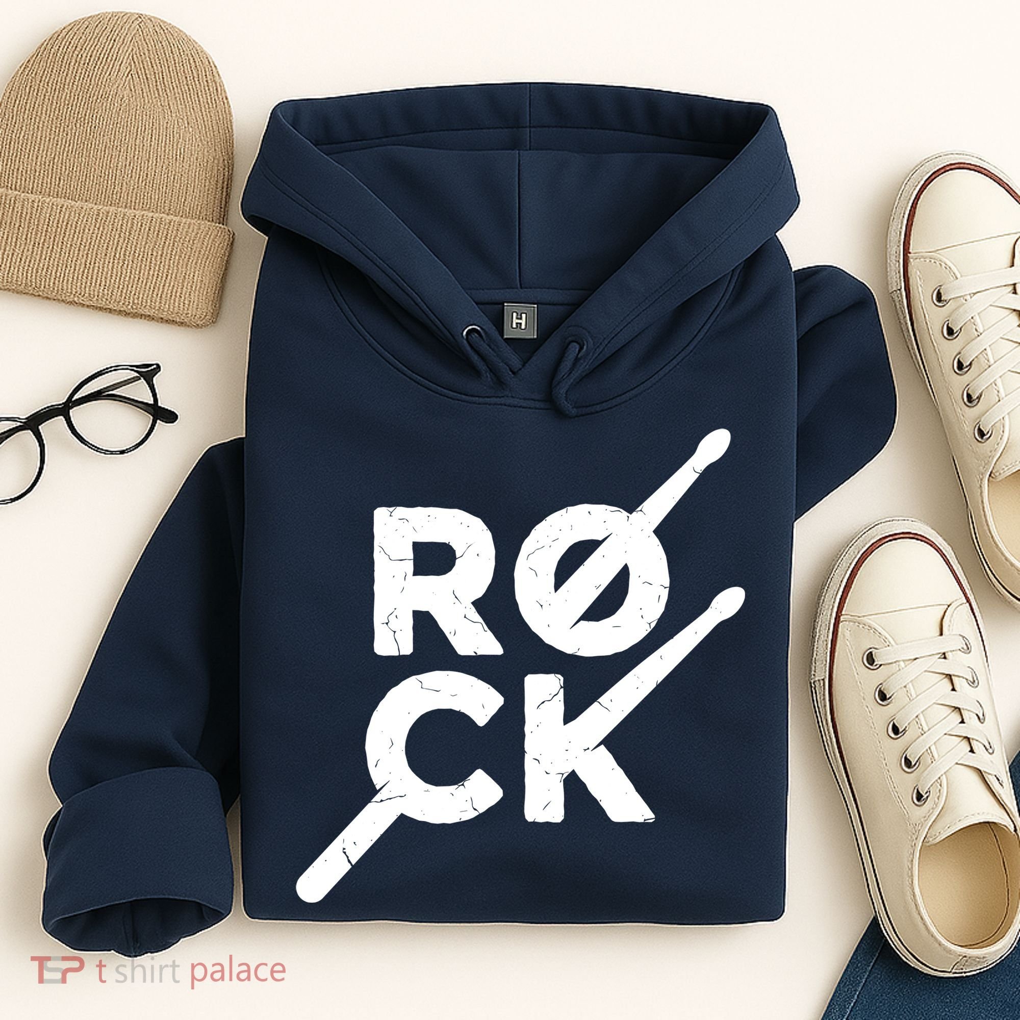 Rock Music Drum Hoodie