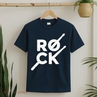Rock Music Drum T-Shirt thumb 2