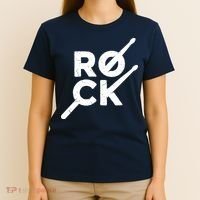 Rock Music Drum T-Shirt thumb 4