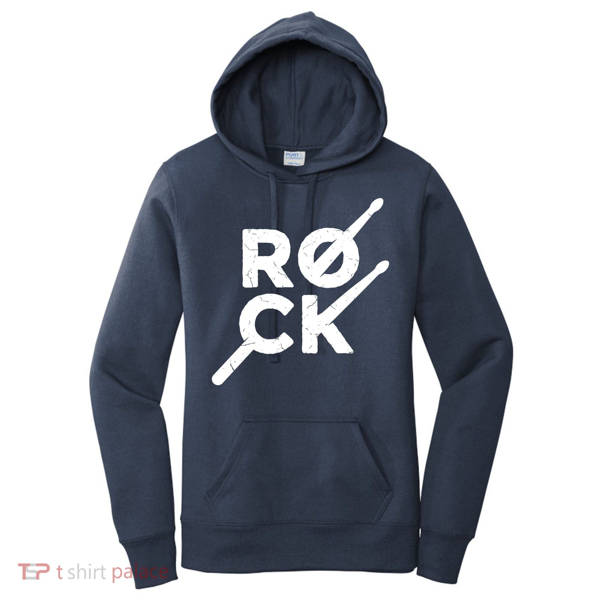 Rock Music Drum Women's Hoodie