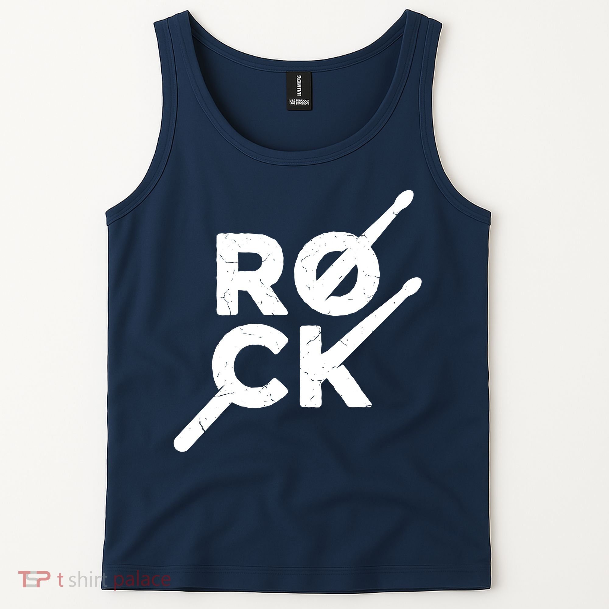 Rock Music Drum Tank Top