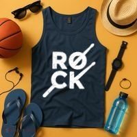 Rock Music Drum Tank Top thumb 4