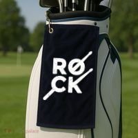 Rock Music Drum Golf Towel thumb 2