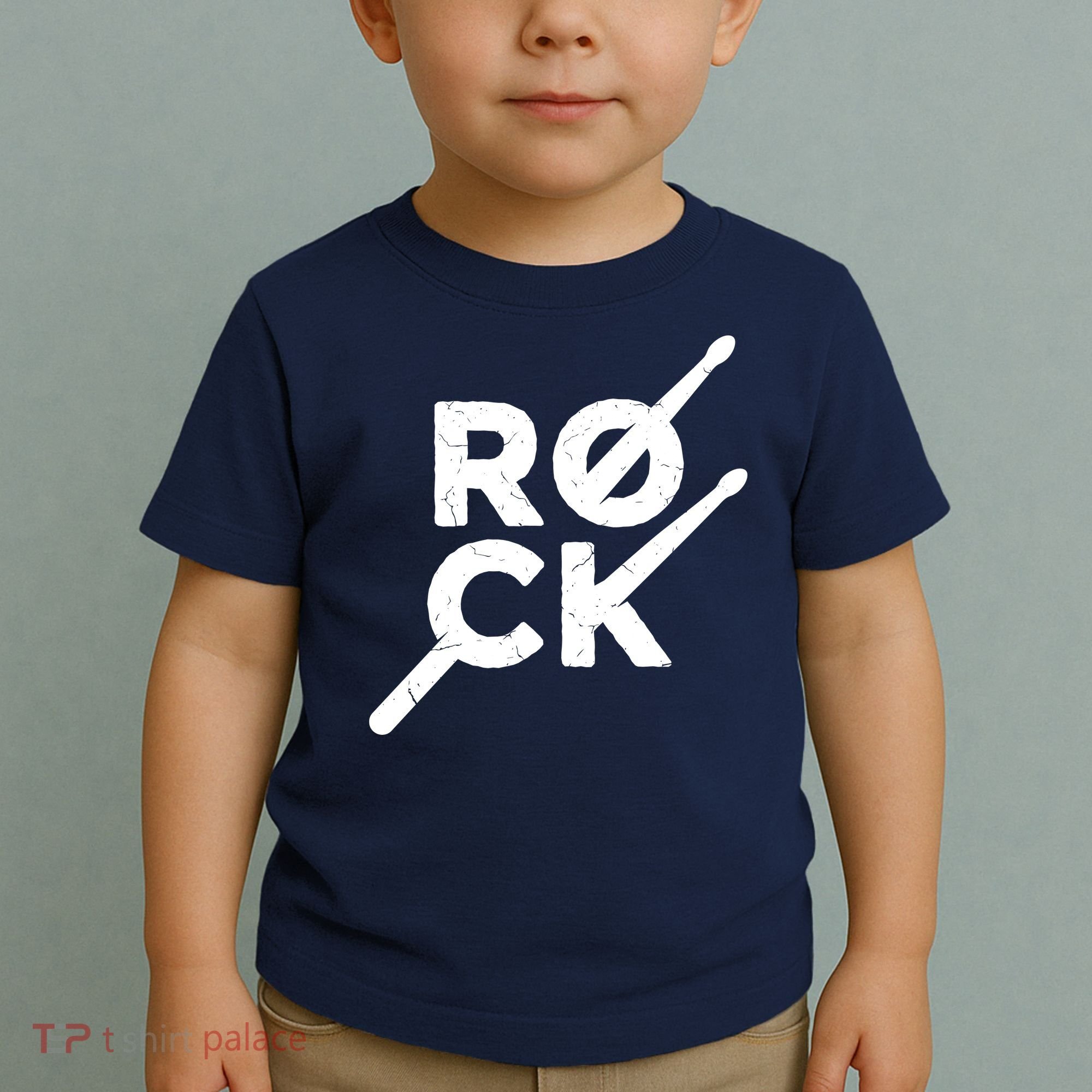 Rock Music Drum Toddler T-Shirt
