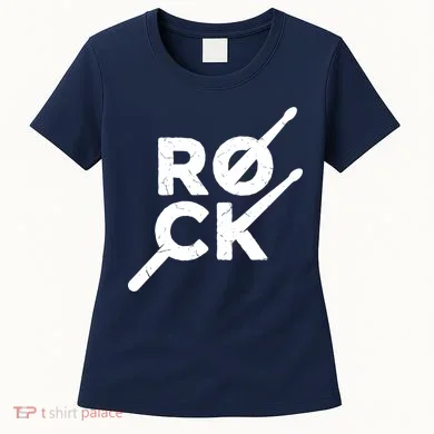 Rock Music Drum Women's T-Shirt