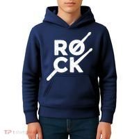 Rock Music Drum Kids Hoodie thumb 4