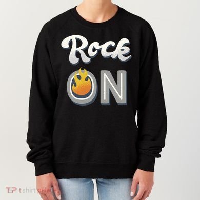 Rock On Flame Women's Sweatshirt