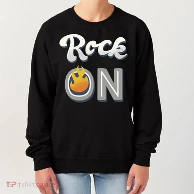 Rock On Flame Women's Sweatshirt