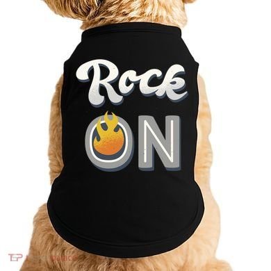 Rock On Flame Doggie Tank