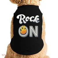 Rock On Flame Doggie Tank thumb 0