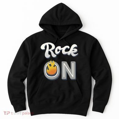 Rock On Flame Hoodie