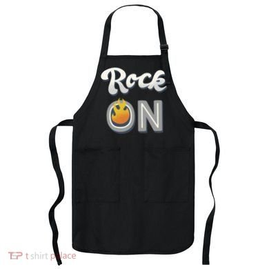 Rock On Flame Apron