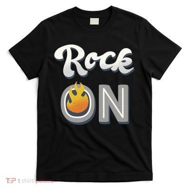 Rock On Flame T-Shirt