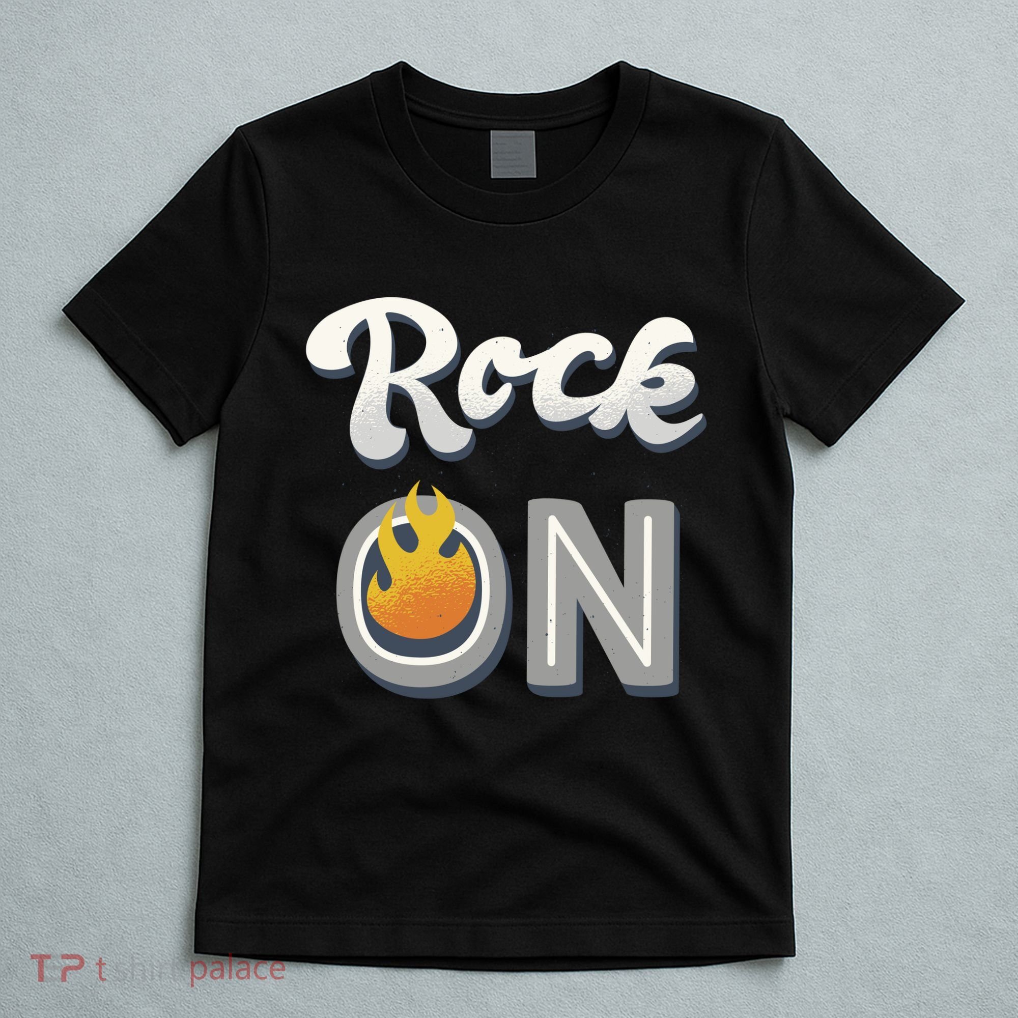 Rock On Flame T-Shirt
