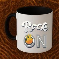 Rock On Flame Coffee Mug thumb 2