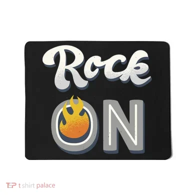 Rock On Flame Mousepad