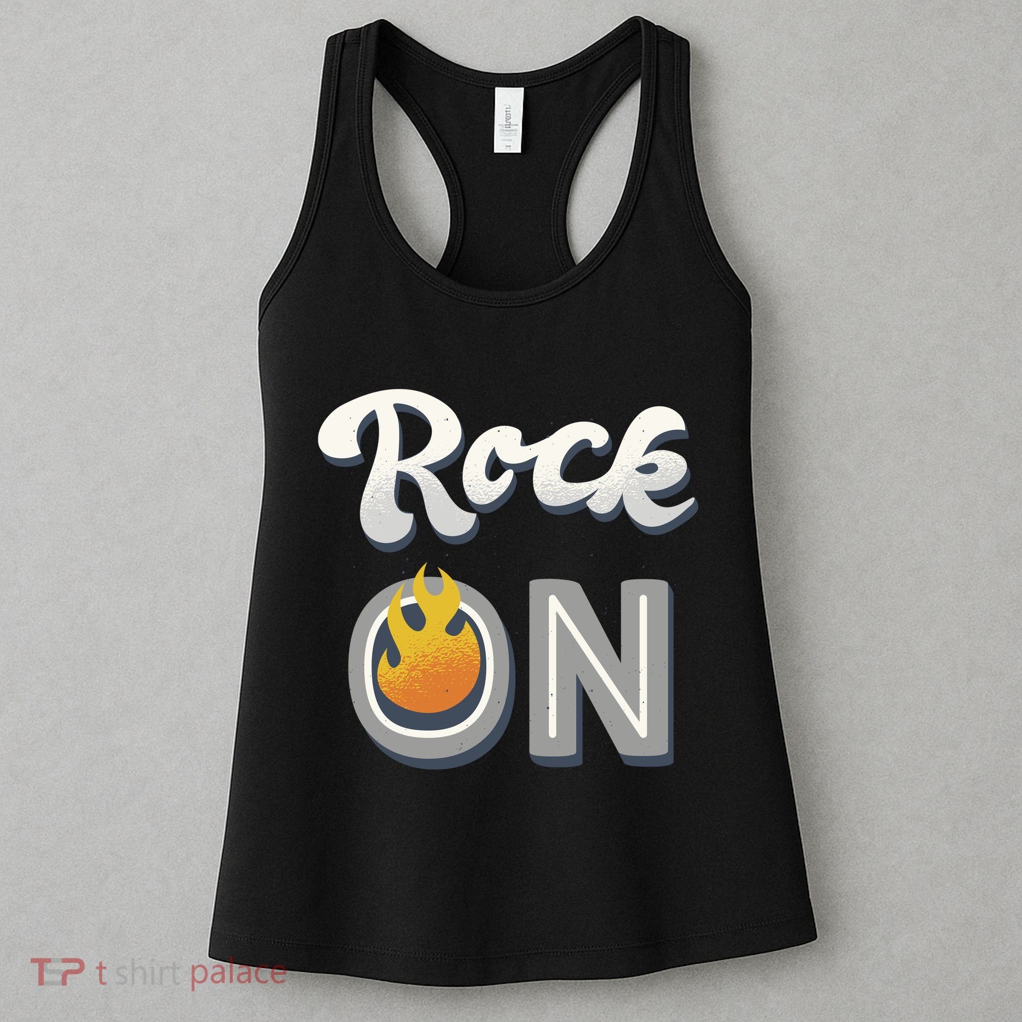 Rock On Flame Women's Tank Top