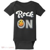 Rock On Flame Baby Bodysuit thumb 0