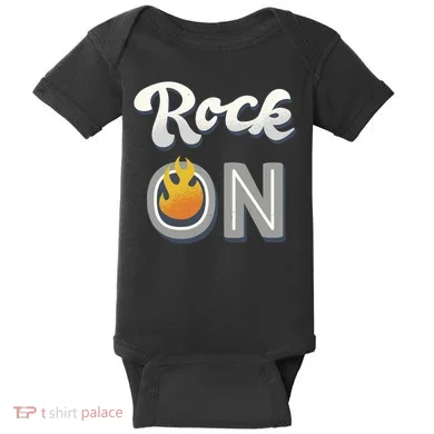 Rock On Flame Baby Bodysuit