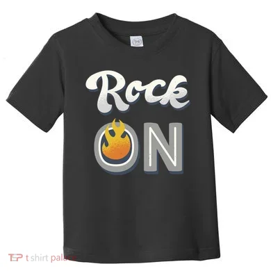 Rock On Flame Toddler T-Shirt