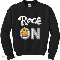 Rock On Flame Kids Sweatshirt thumb 0