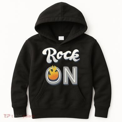 Rock On Flame Kids Hoodie