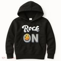 Rock On Flame Kids Hoodie thumb 0