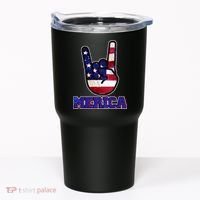 Rock On Merica Tumbler thumb 0